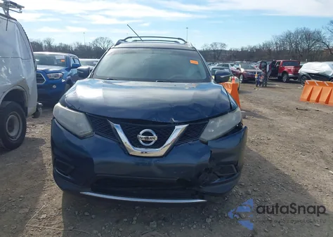 2015 Nissan Rogue Sv from USA, damaged, VIN KNMAT2MT3FP549204